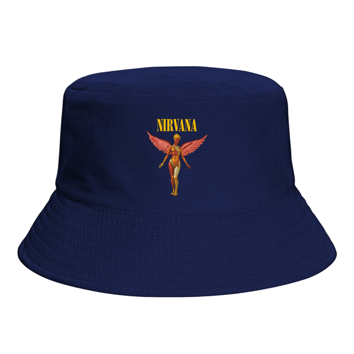 Nirvana In Utero Angel Bucket Hat