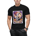Spooky Mama Tarot Card and Black Cat Graphic T-Shirt