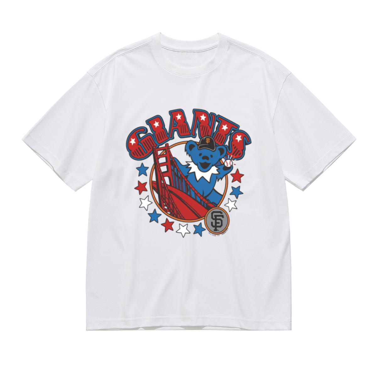 Grateful Dead Homage Giants Graphic T-Shirt