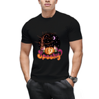 Spooky Retro Halloween Design Graphic T-Shirt