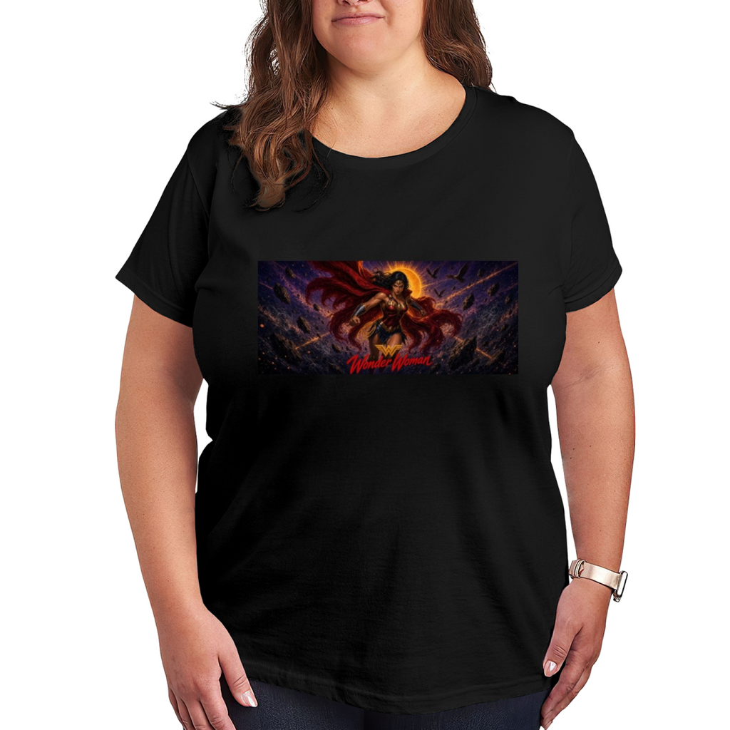 Cosmic Lasso Battle Women's T-Shirt for Fan Meetups