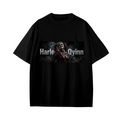 Smoky Pigtail Portrait Kid's T-Shirt for Movie Nights