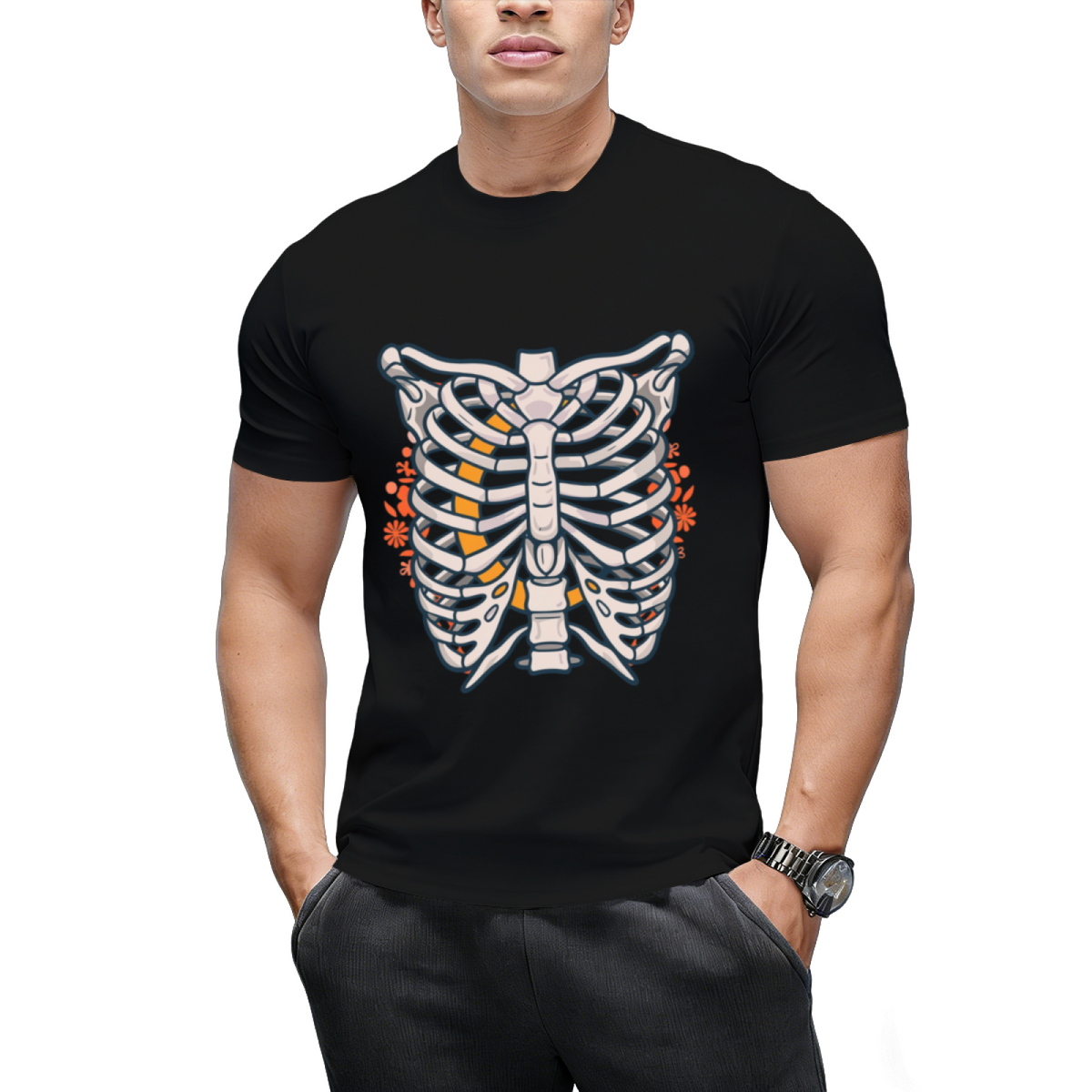 Sticks to the Ribs Graphic T-Shirt