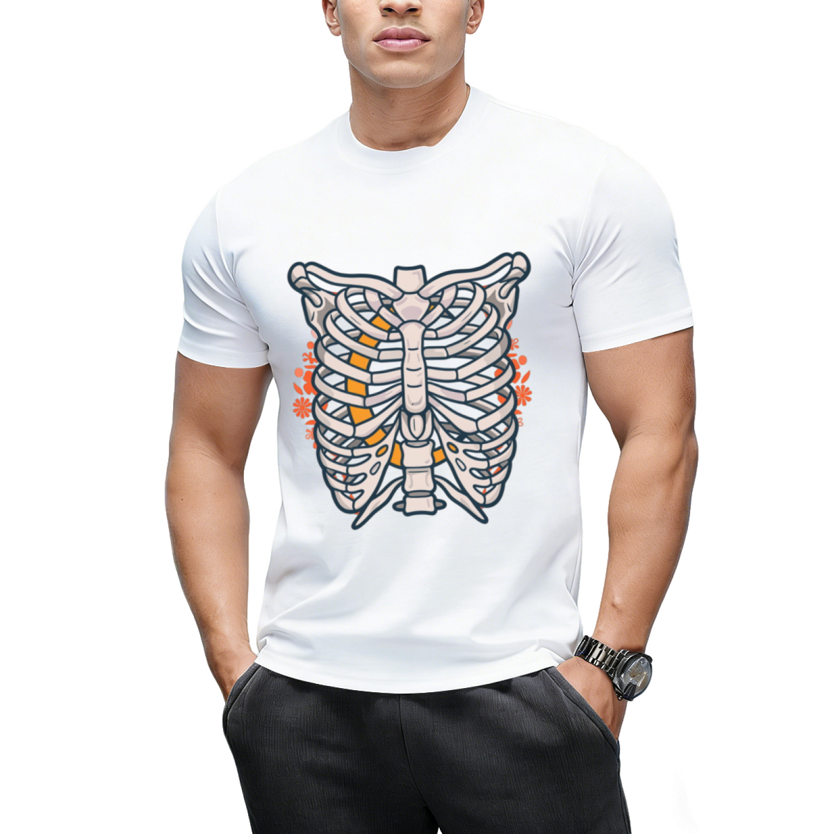 Sticks to the Ribs Graphic T-Shirt