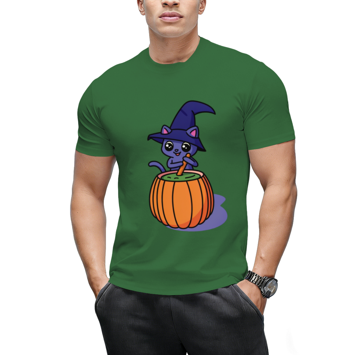 Kitten Cauldron Graphic T-Shirt