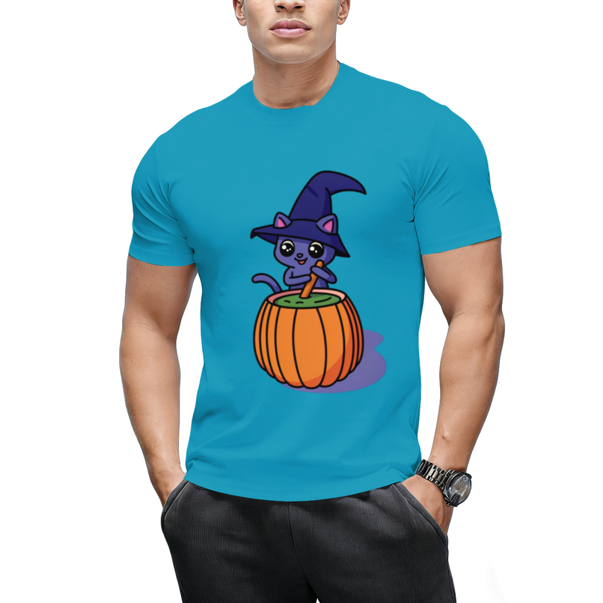 Kitten Cauldron Graphic T-Shirt