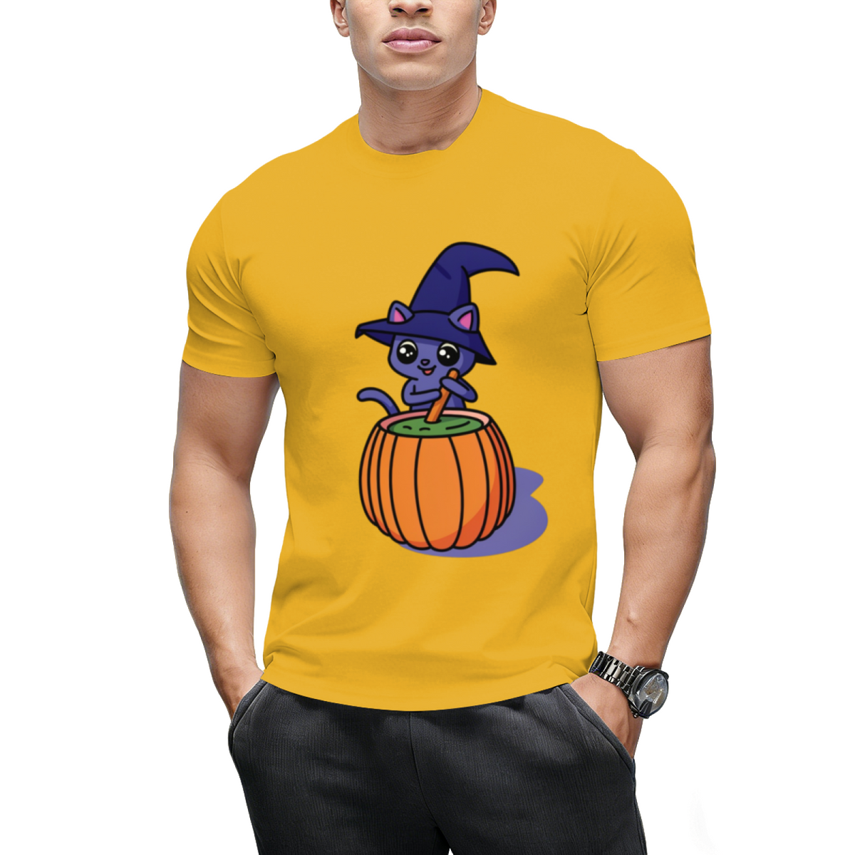 Kitten Cauldron Graphic T-Shirt
