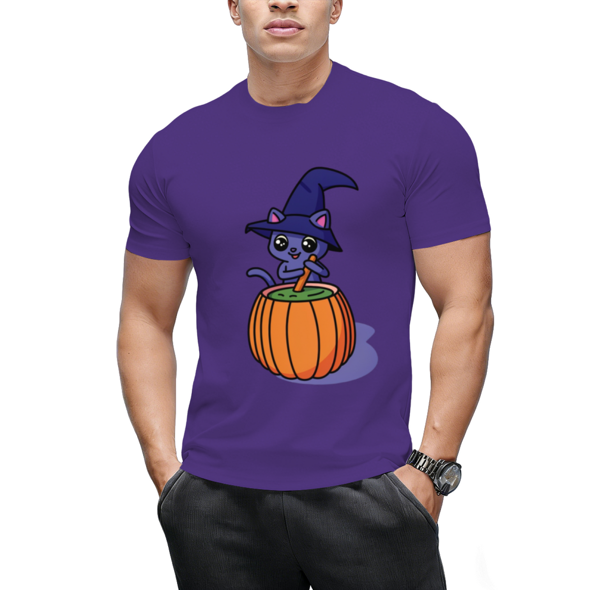 Kitten Cauldron Graphic T-Shirt