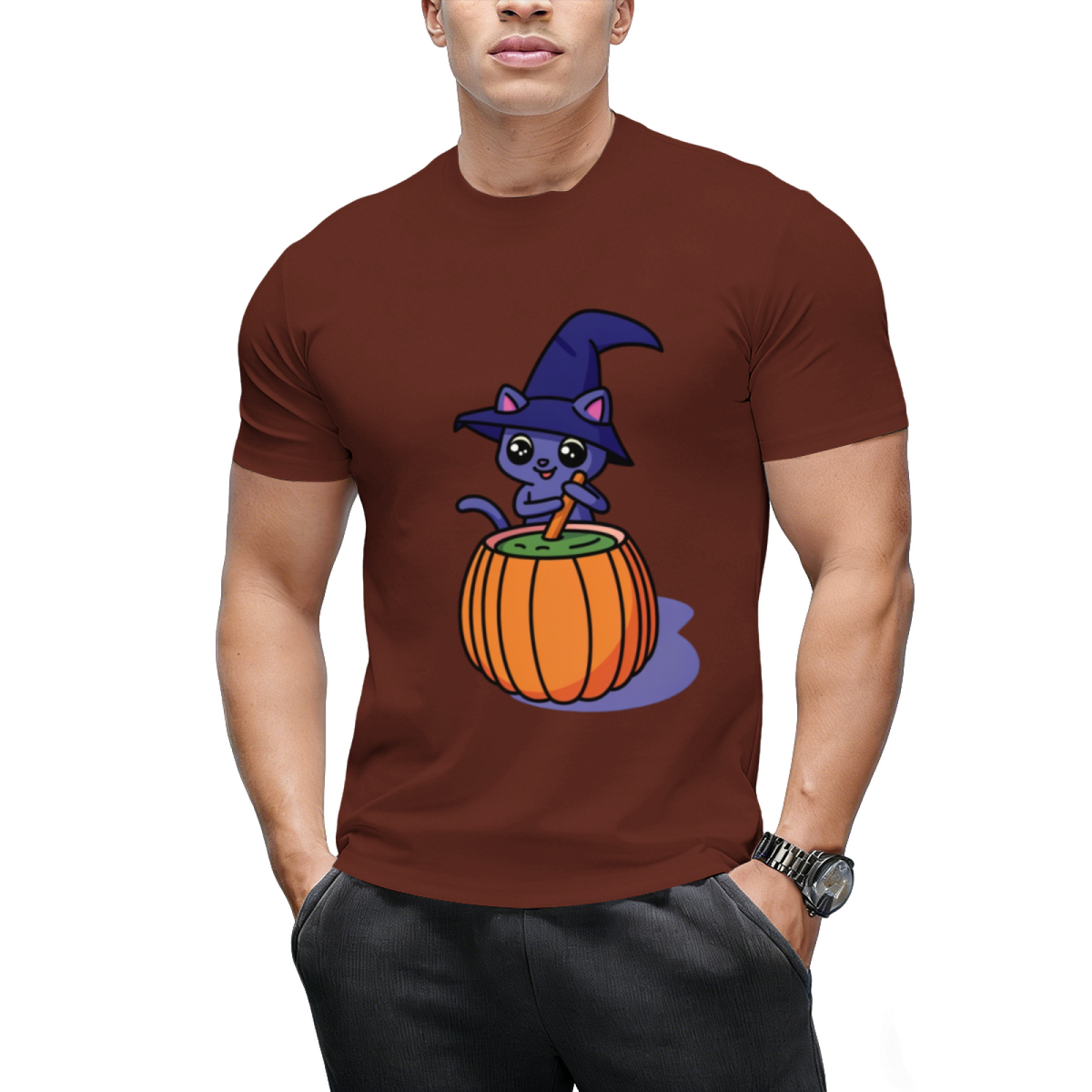 Kitten Cauldron Graphic T-Shirt