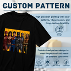 Comic Portrait Lineup Women's T-Shirt for Fan Events