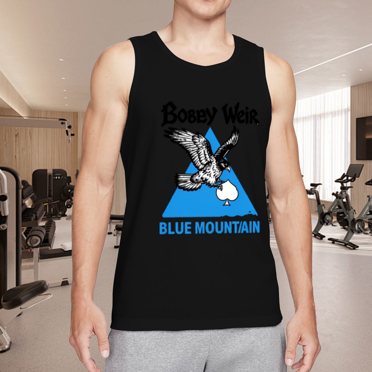 Grateful Dead Blue Mountain Eagle graphic tank top product image