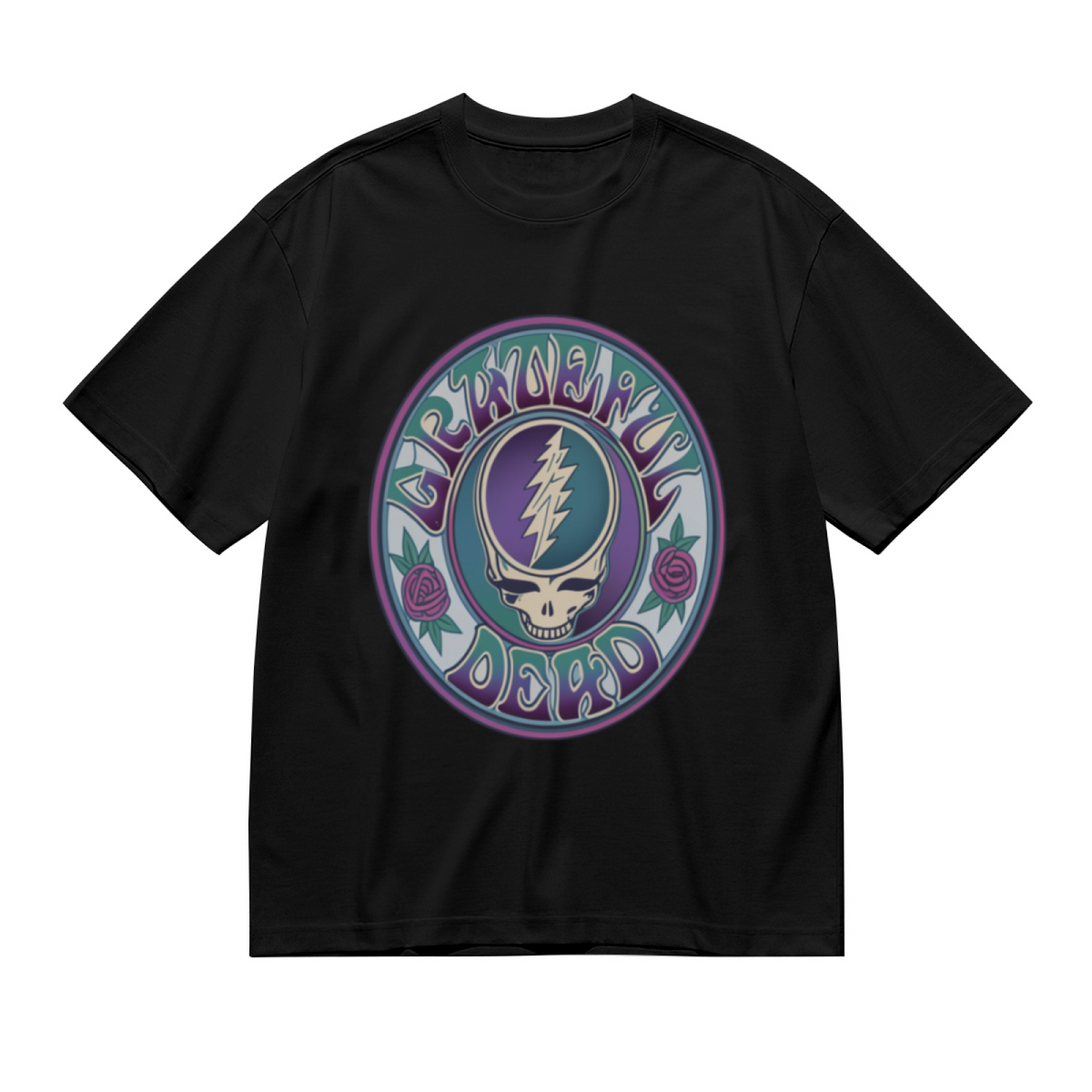 Grateful Dead Batik Steal Your Face graphic T-shirt product image