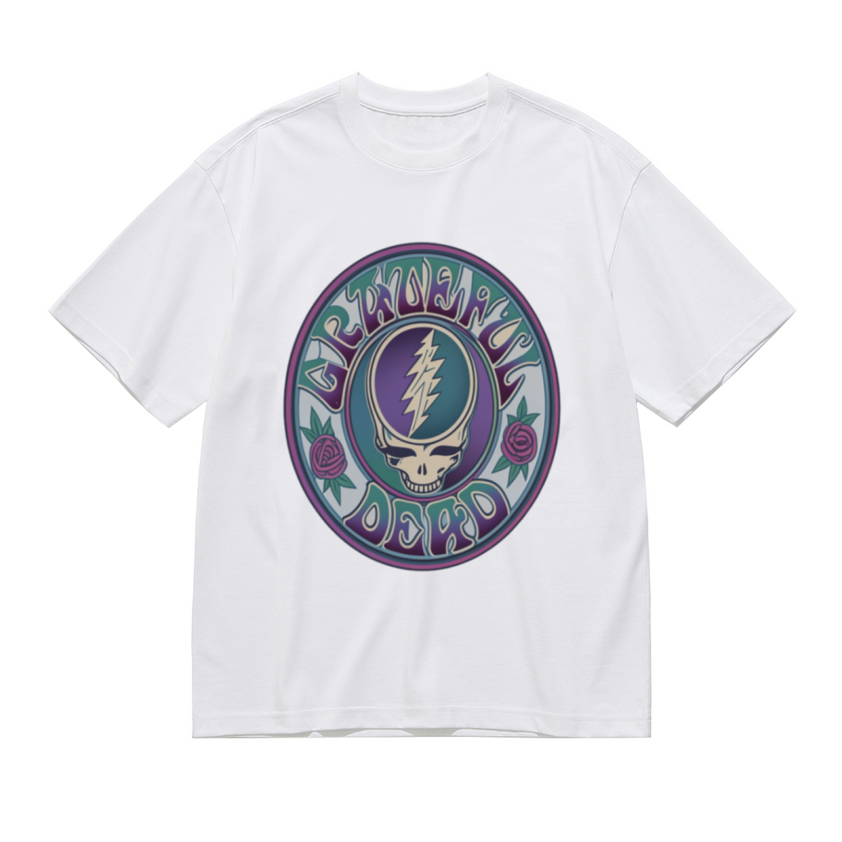 Grateful Dead Batik Steal Your Face Graphic T-Shirt