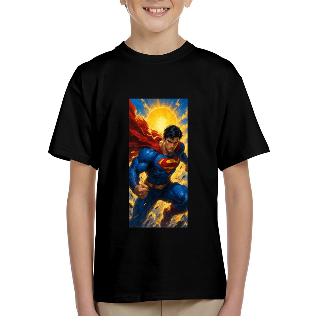 Solar Charge Portrait Kid's T-Shirt for Comic Events