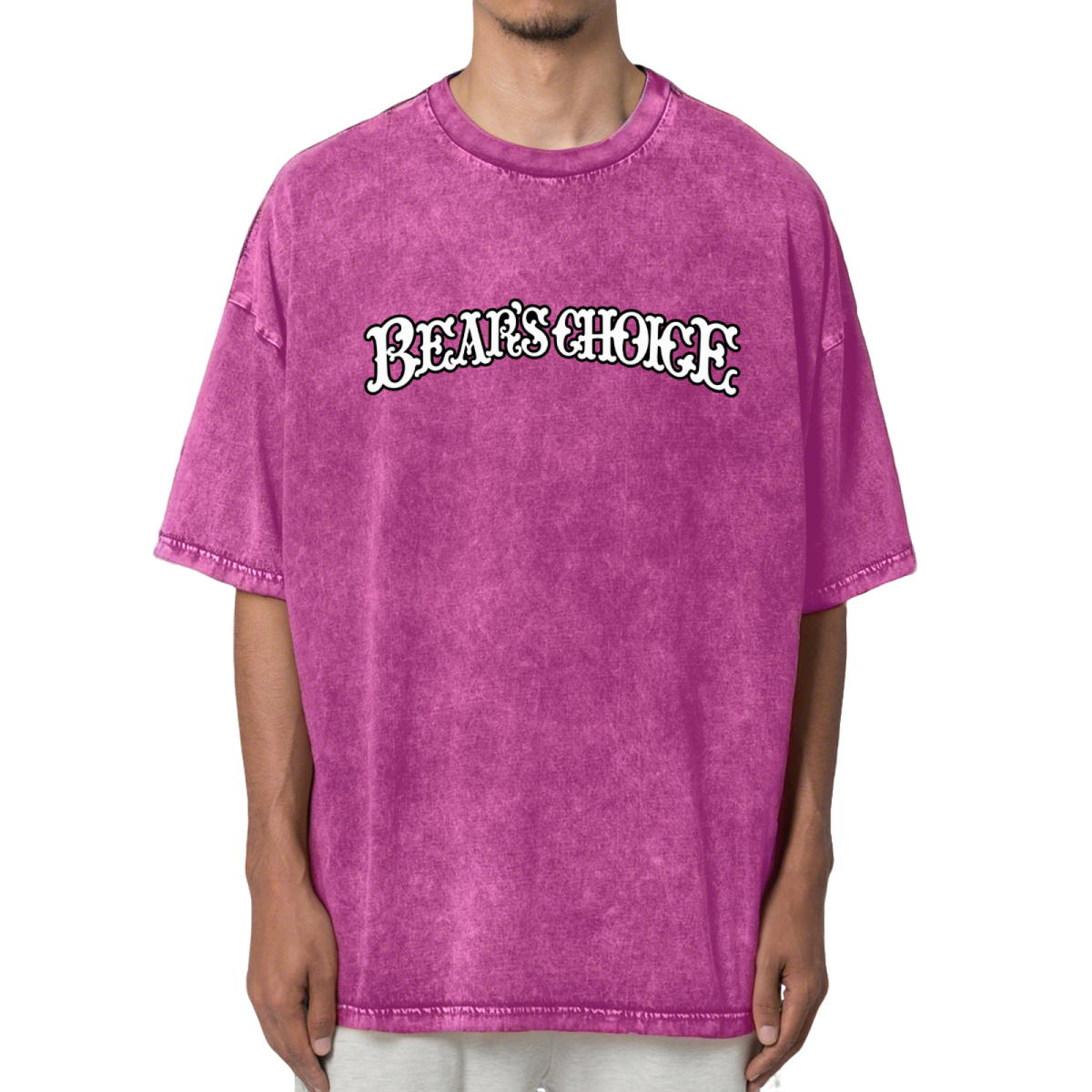 Grateful Dead Bear's Choice Lettering Washed Graphic T-Shirt