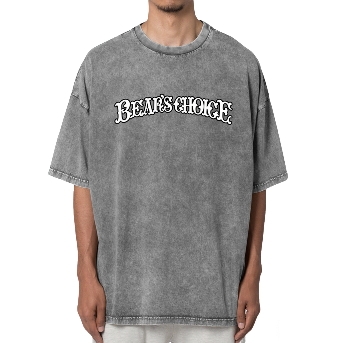 Grateful Dead Bear's Choice Lettering Washed Graphic T-Shirt