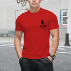 Ink Bolt Silhouette Men's T-Shirt for Casual Outings