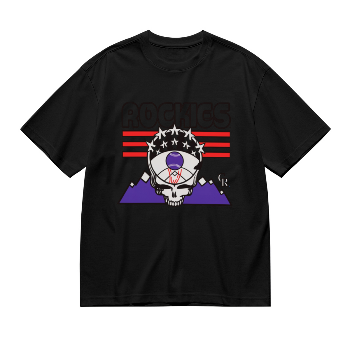 Grateful Dead Homage Rockies graphic T-shirt product image