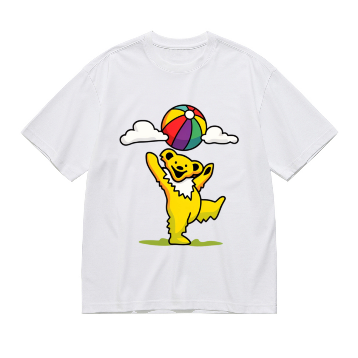 Grateful Dead Sunny Dancing Bear Graphic T-Shirt
