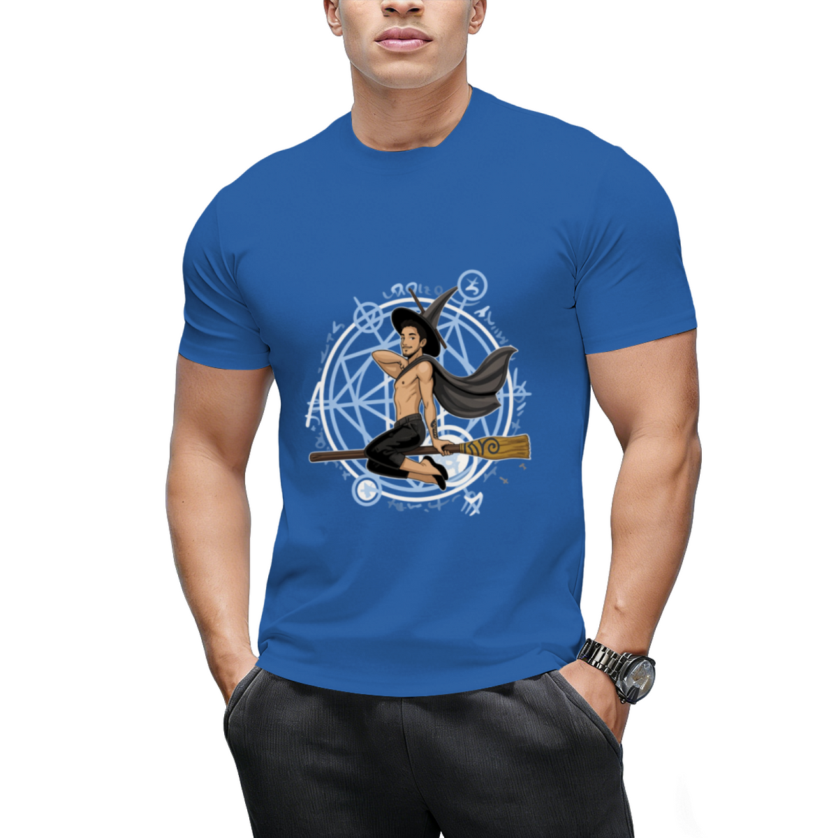 Witch Boy Onyx Graphic T-Shirt