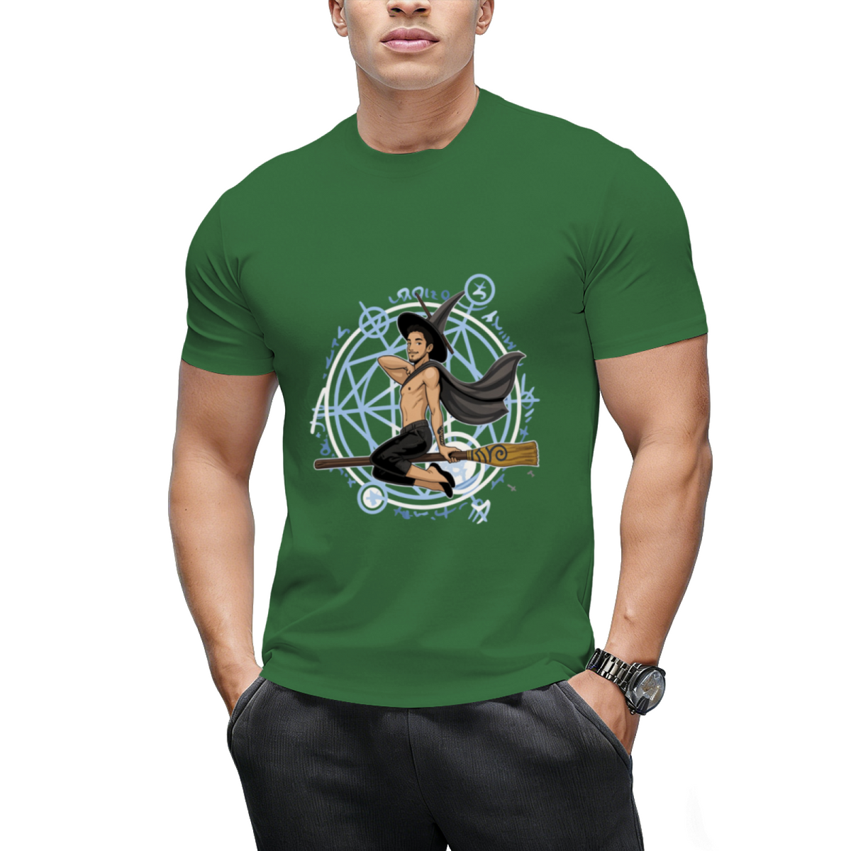 Witch Boy Onyx Graphic T-Shirt