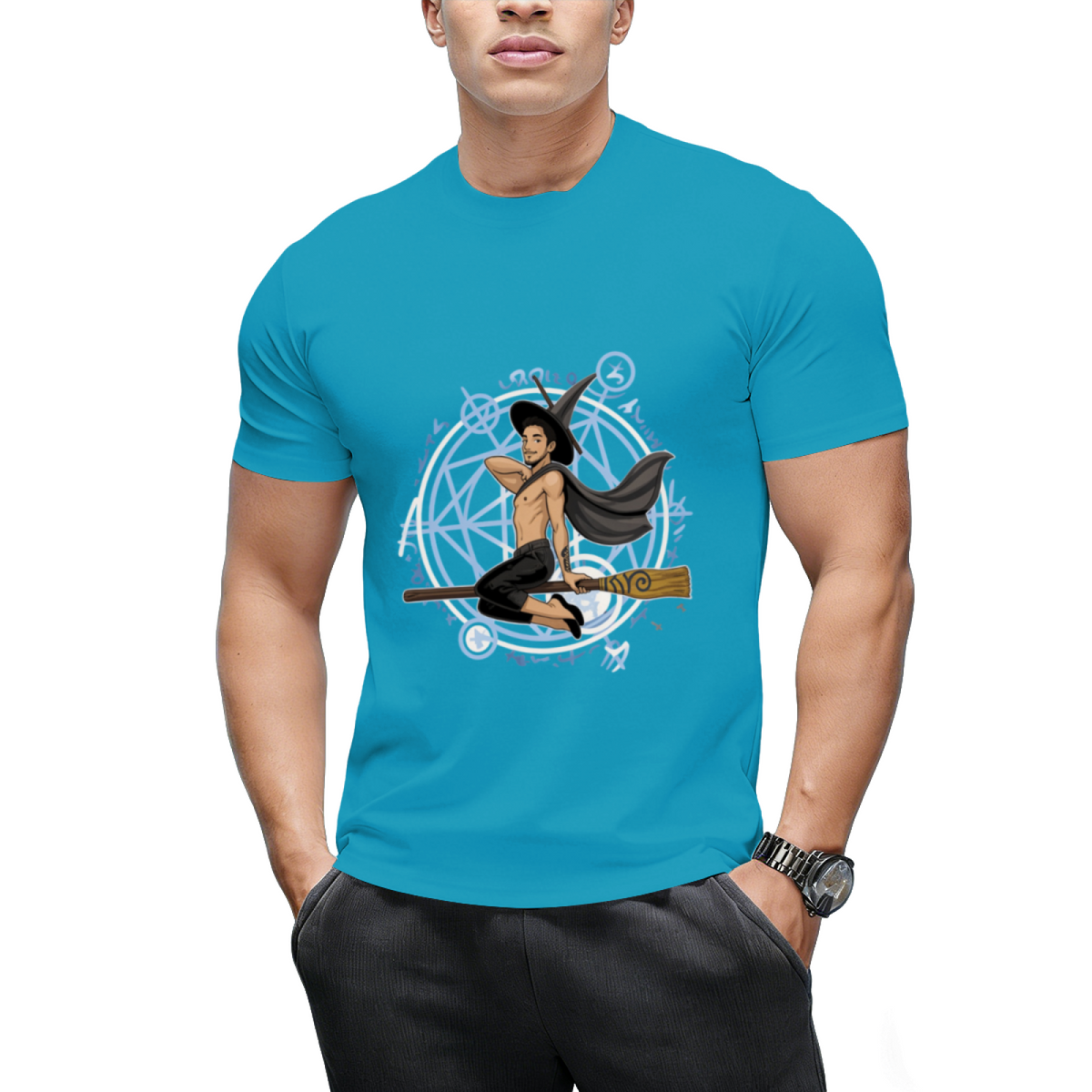 Witch Boy Onyx Graphic T-Shirt