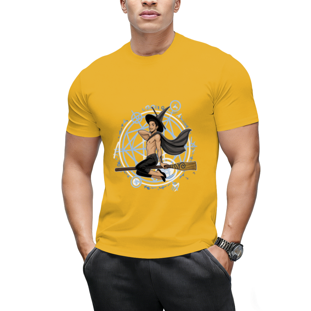 Witch Boy Onyx Graphic T-Shirt