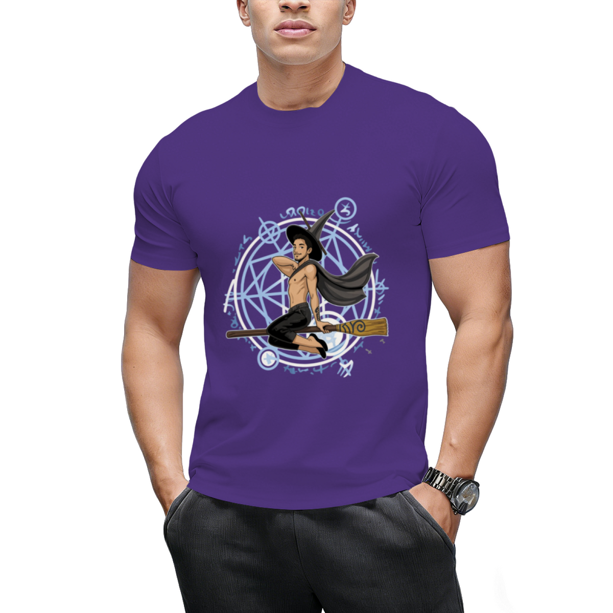 Witch Boy Onyx Graphic T-Shirt