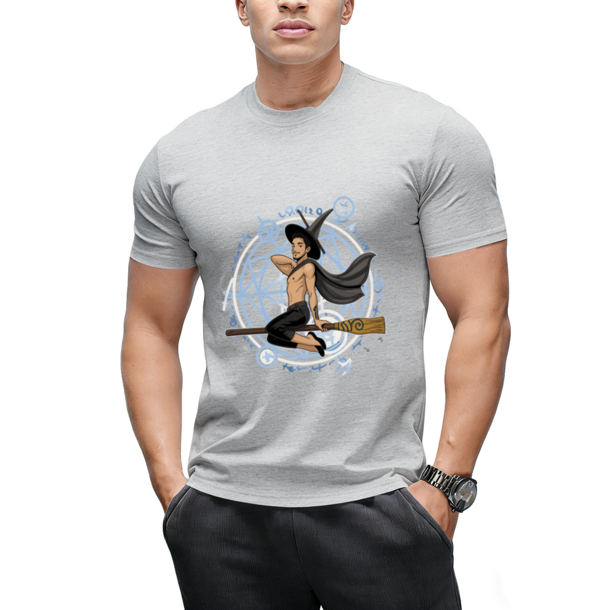 Witch Boy Onyx Graphic T-Shirt
