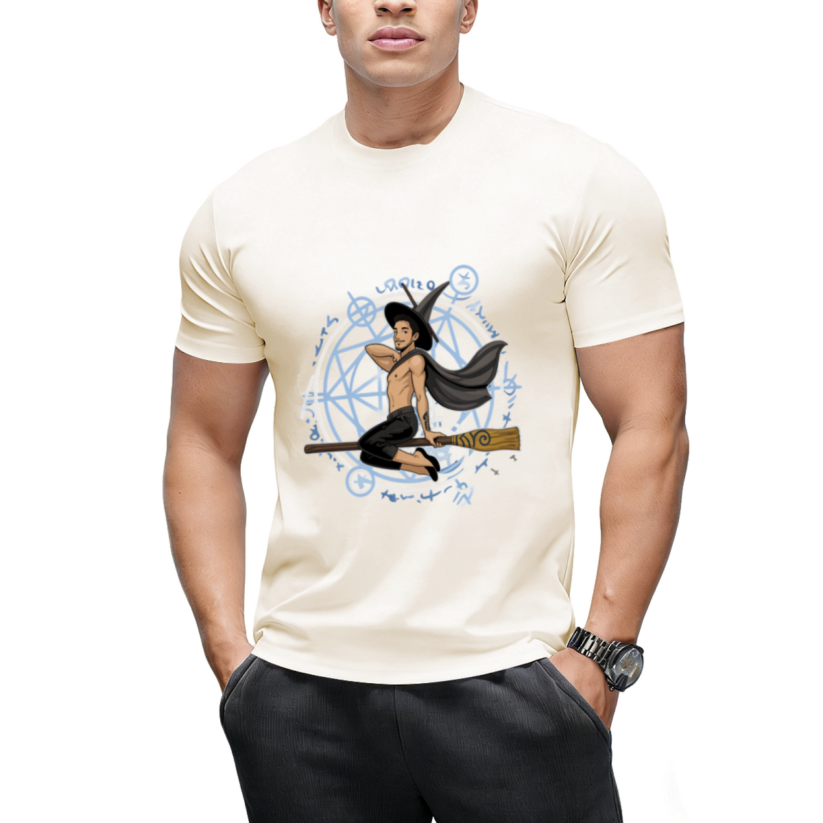Witch Boy Onyx Graphic T-Shirt