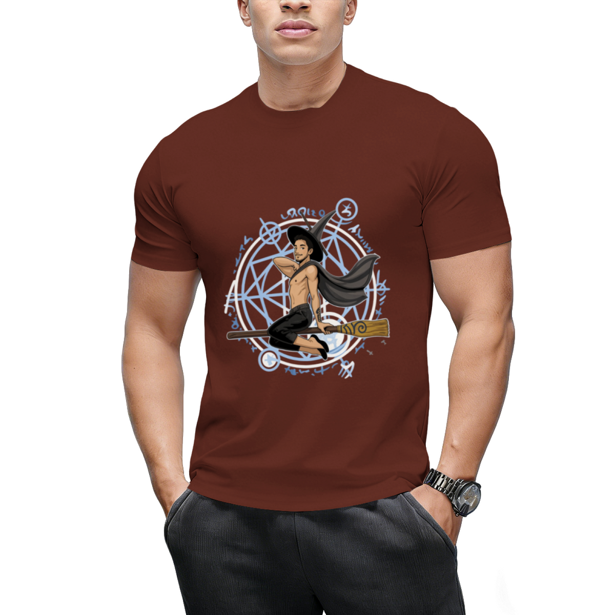 Witch Boy Onyx Graphic T-Shirt