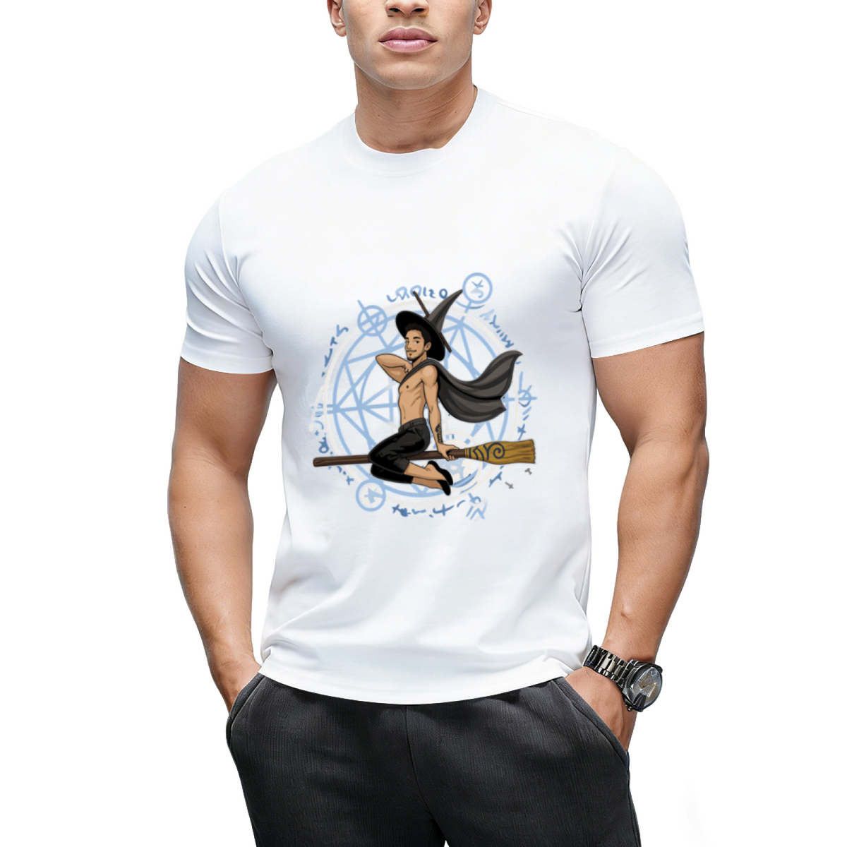 Witch Boy Onyx Graphic T-Shirt