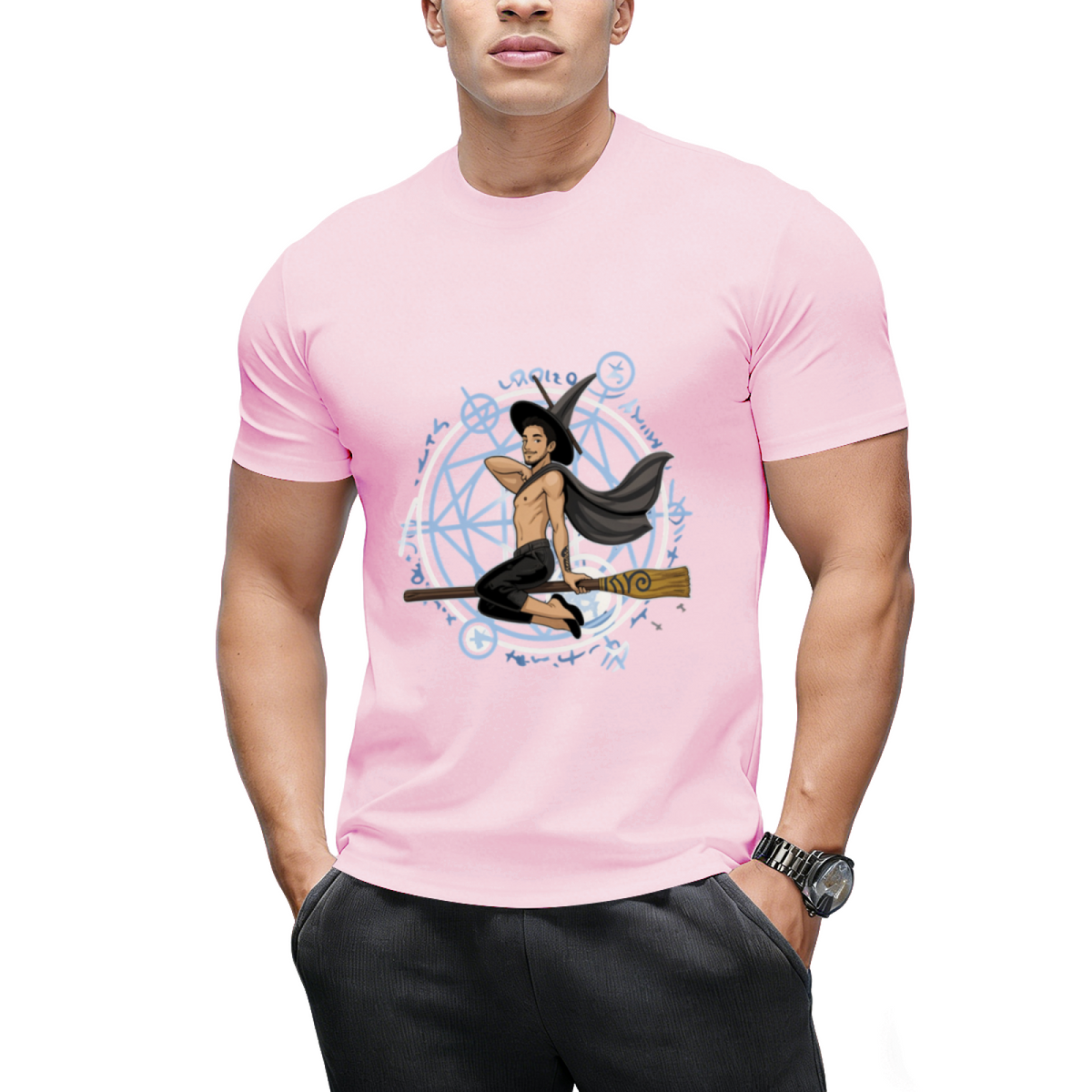Witch Boy Onyx Graphic T-Shirt