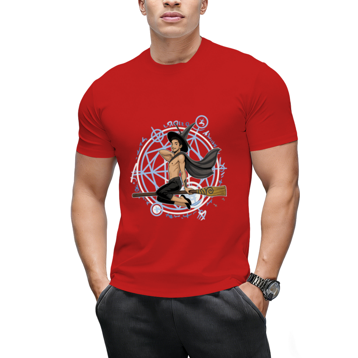 Witch Boy Onyx Graphic T-Shirt