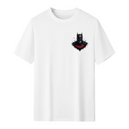 Red Bat Chest Portrait Men's T-Shirt for Casual Style