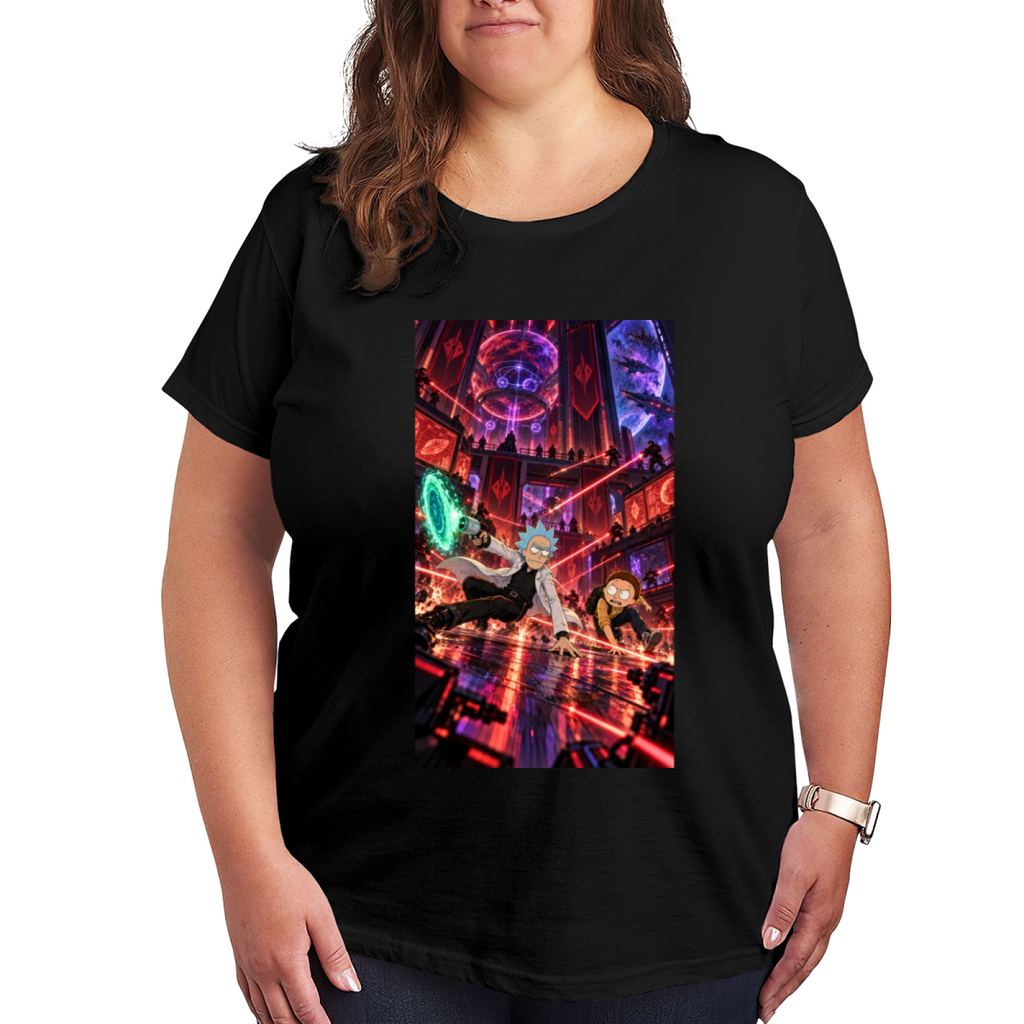 Laser Chase Duo Women's T-Shirt for Fan Conventions