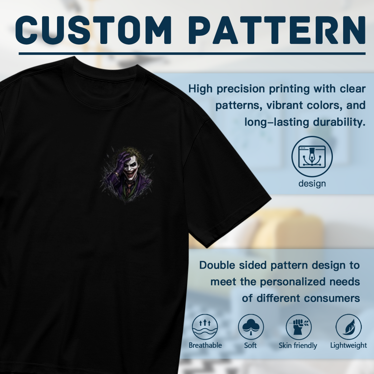 Wicked Grin Portrait Women's T-Shirt for Concert Wear