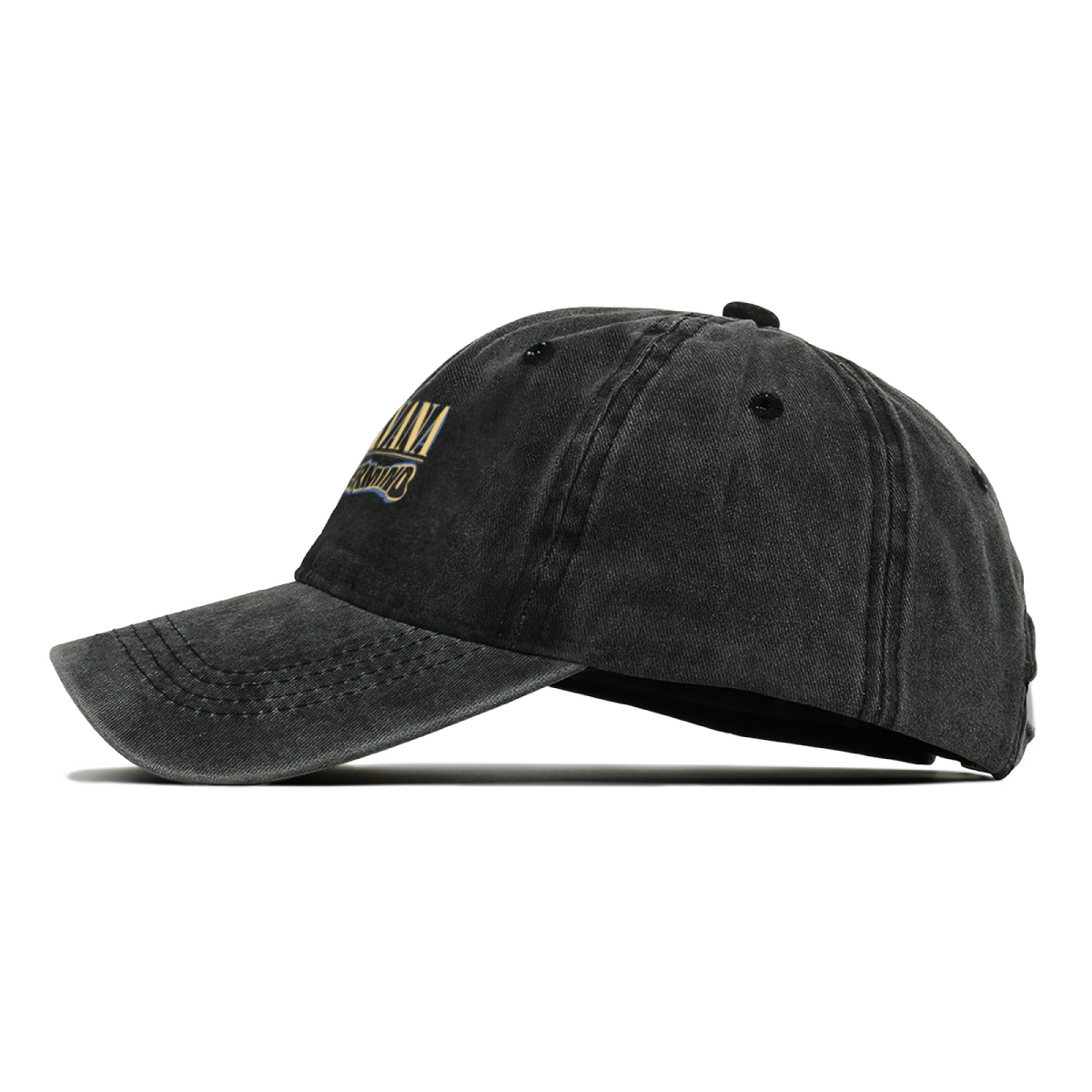 Nirvana Rough Sketch Washed Baseball Cap; Nirvana rough sketch-inspired graphic