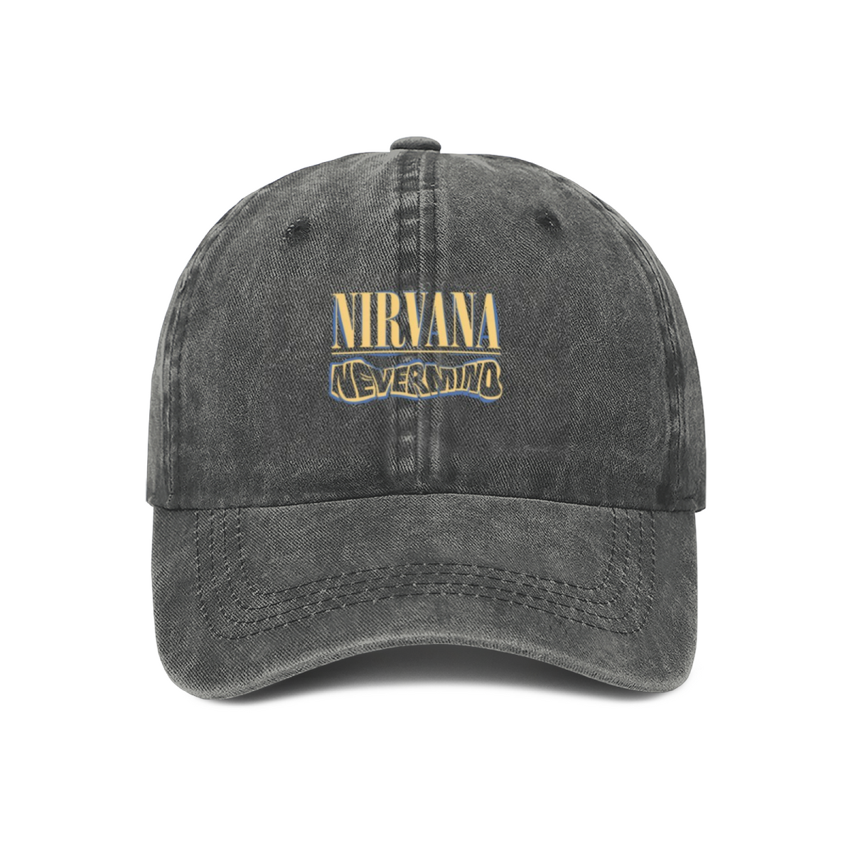 Nirvana Rough Sketch Washed Baseball Cap