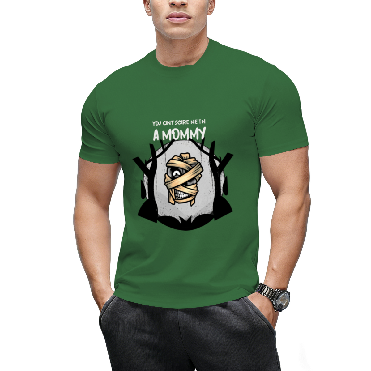 You Can't Scare Me I Am a Mommy Graphic T-Shirt