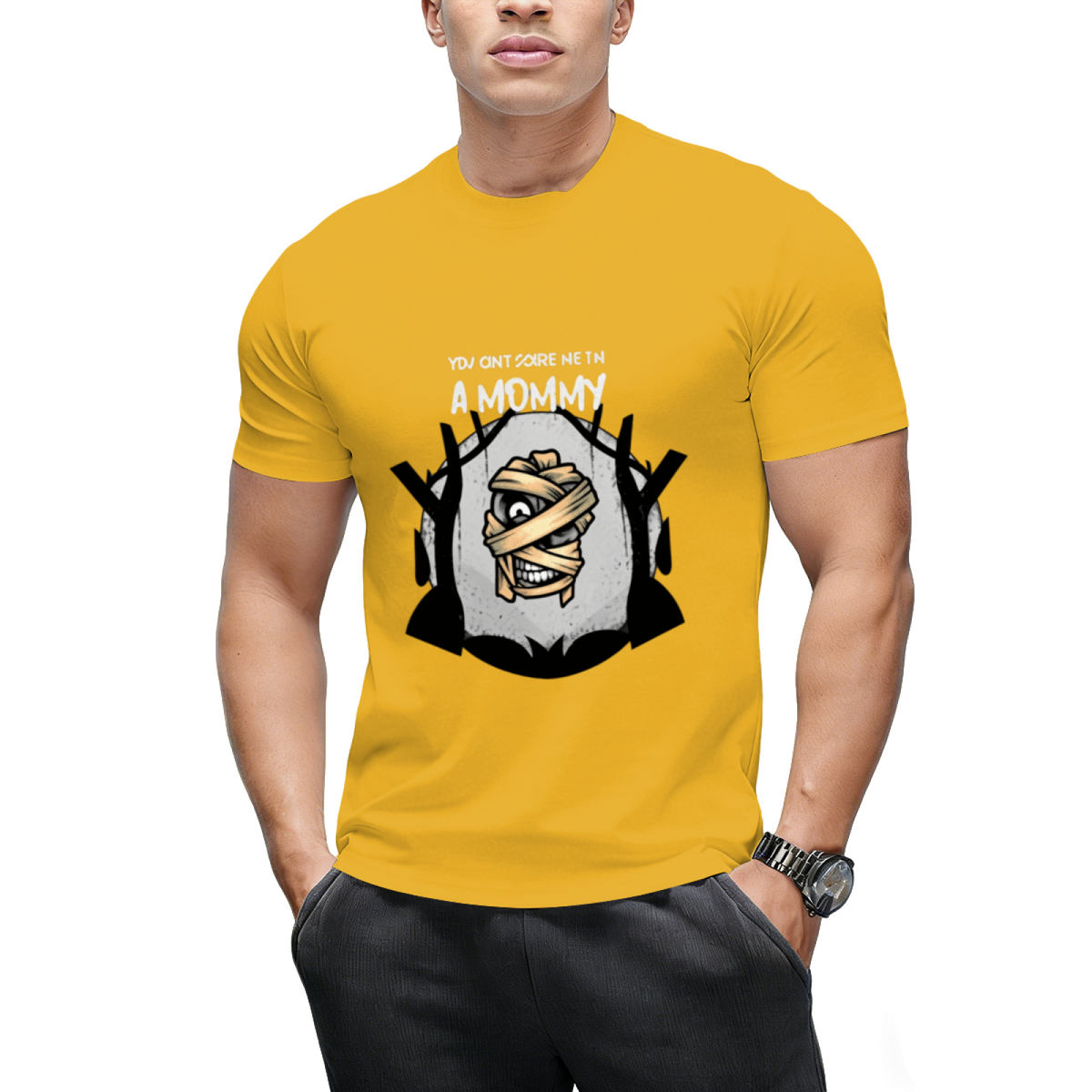 You Can't Scare Me I Am a Mommy Graphic T-Shirt
