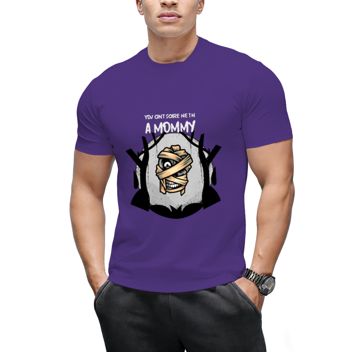 You Can't Scare Me I Am a Mommy Graphic T-Shirt