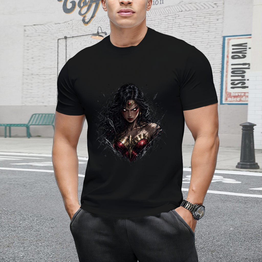 Warrior Ink Chest Art Men's T-Shirt for Casual Wear