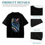 Starlit Whale Voyage Kid's T-Shirt for Summer Getaways