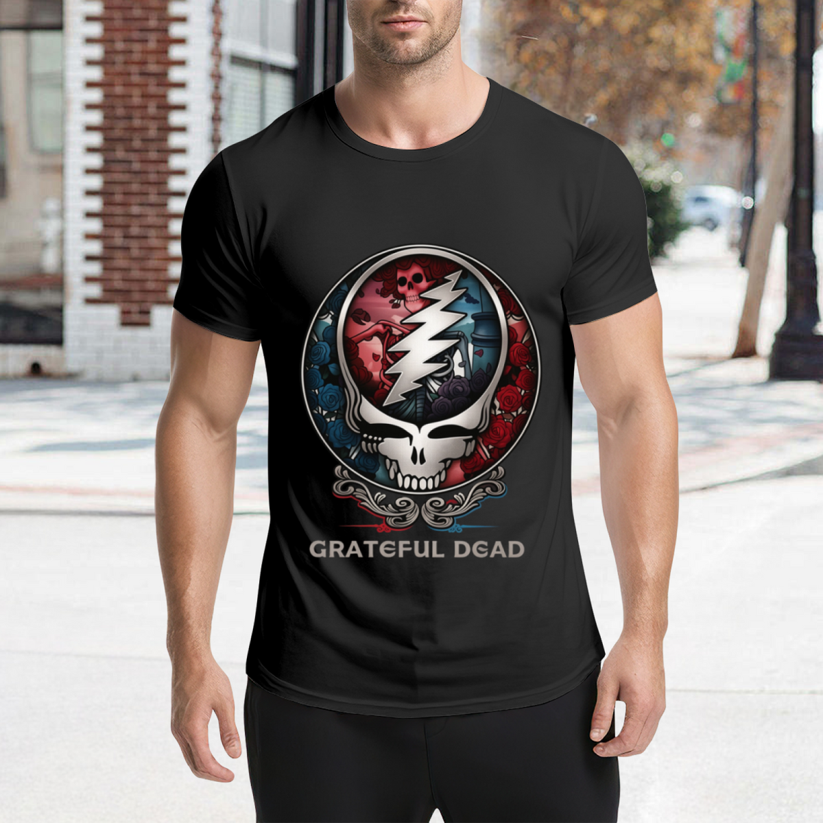 Grateful Dead Bertha Steal Your Face graphic T-shirt product image