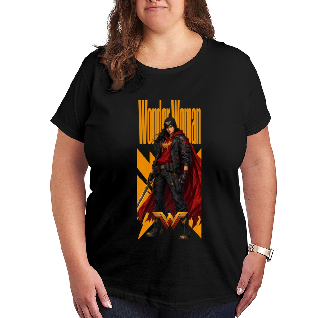 Red Cape Street Rebel Women's T-Shirt for City Outfits
