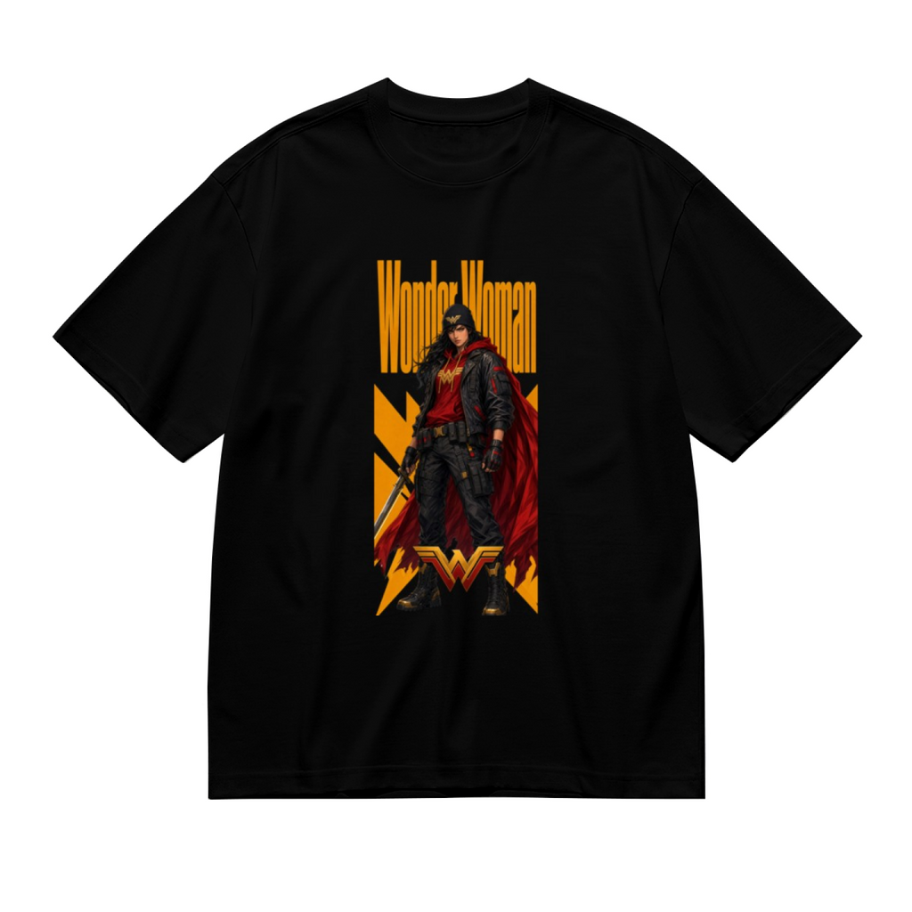 Red Cape Street Rebel Women's T-Shirt for City Outfits