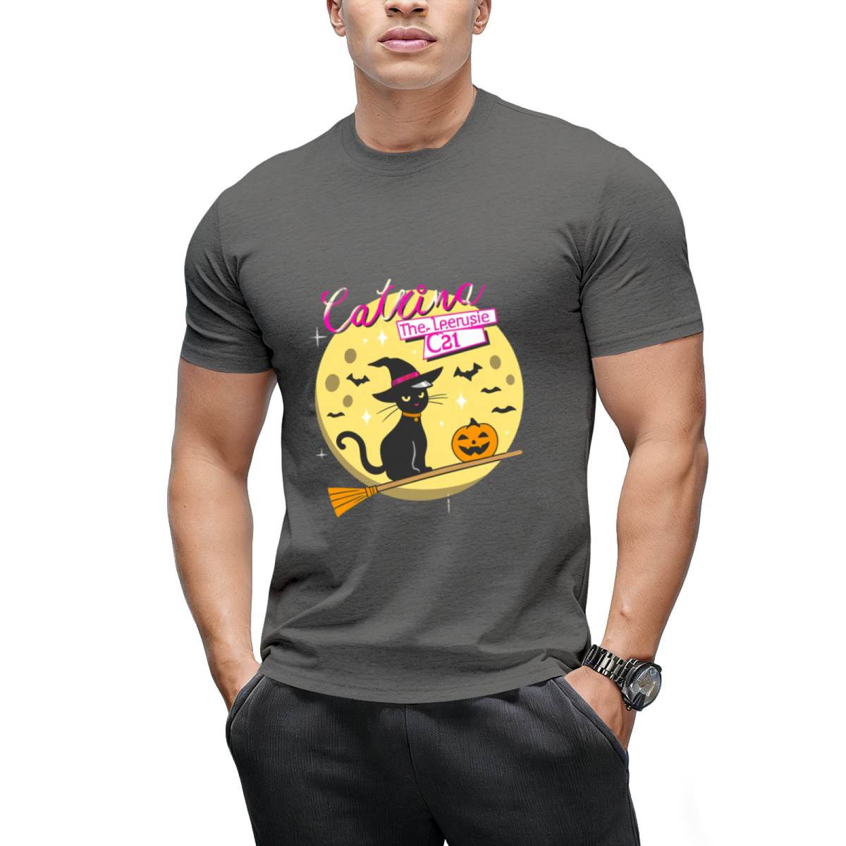 The Teenage Cat Graphic T-Shirt