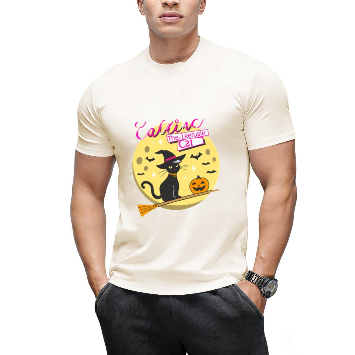 The Teenage Cat Graphic T-Shirt