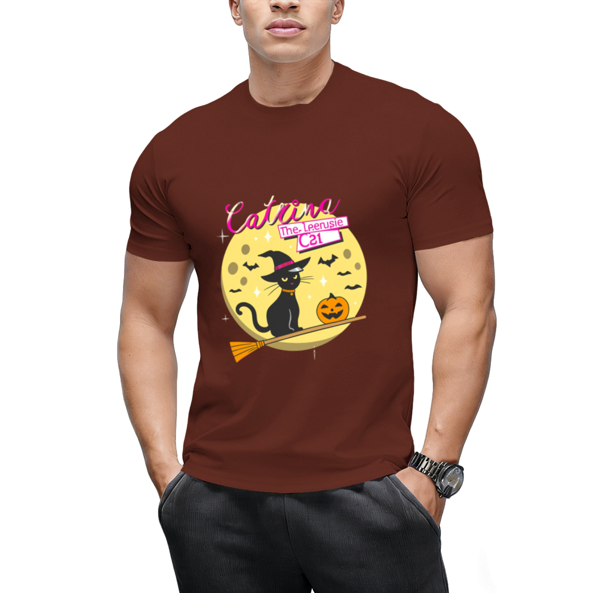 The Teenage Cat Graphic T-Shirt